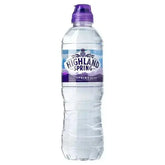 Highland Spring Still Spring Water Sports Cap 500ml (Case of 24)  Adomoo